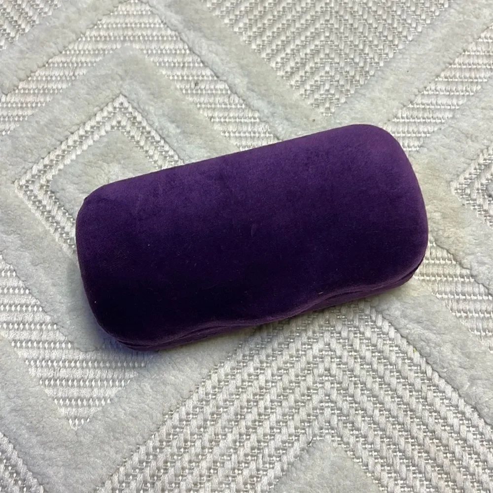 GUCCI - Purple Velvet Glasses Case